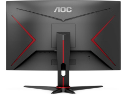 МОНИТОР 27" AOC C27G2E Black-Red VA, изогнутый, 1920x1080, 165Hz, 1 ms, 178°/178°, 350 cd/m, 80M:1, +2xHDMI 2.0, +DP C27G2E/BK