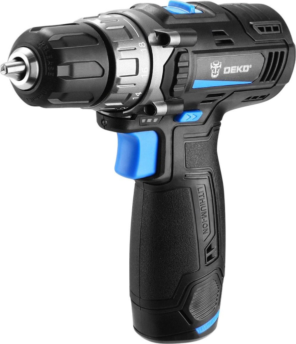 Дрель-шуруповерт Deko ZKCD12 аккум. патрон:быстрозажимной 084-1008