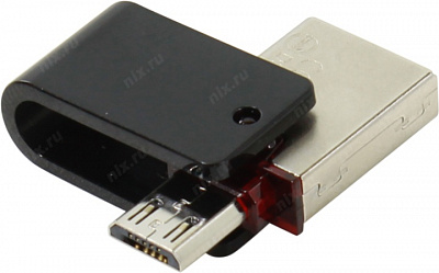 Накопитель Silicon Power Mobile X31 SP016GBUF3X31V1K USB3.0/USB micro-B OTG Flash Drive 16Gb (RTL)