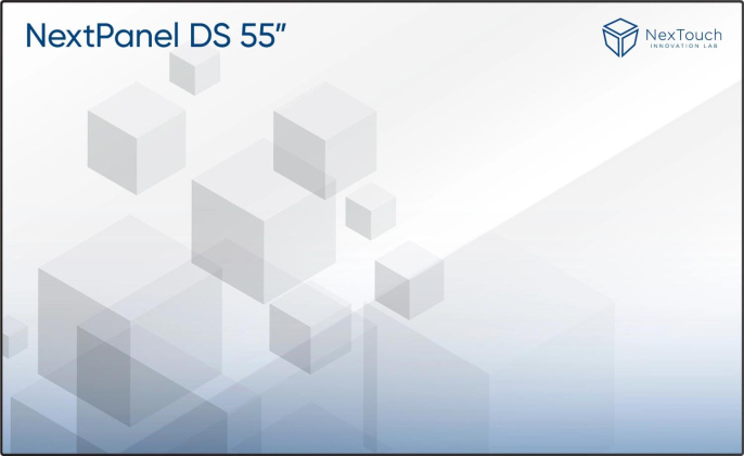 Панель NexTouch 55" NextPanel DS 55 черный LED 16:9 HDMI M/M матовая 5000:1 500cd 178гр/178гр 3840x2160 SPDIF USB 13.5кг RUS