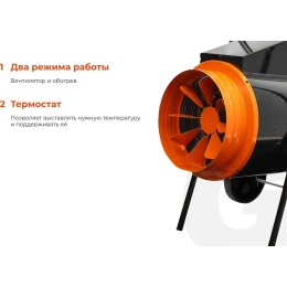 Электрическая тепловая пушка Gigant EHR-15