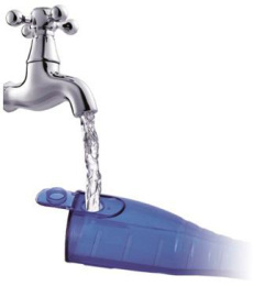 Ирригатор B.Well WI-911 портатив. импульсн. 2насад. белый/синий