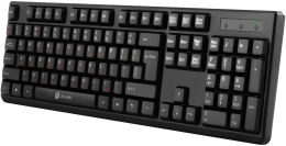 Клавиатура Oklick 100M HW3, проводная, USB, мембранная, черный [654570]