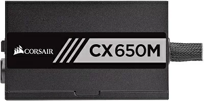 Блок питания Corsair ATX 650W CX650M 80+ bronze (24+4+4pin) APFC 120mm fan 6xSATA Cab Manag RTL