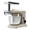 Кухонный комбайн RAGEX R105-110 5 в 1, 4 литра, 10 скоростей, 1500 Вт, бежевый