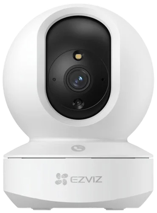 Видеокамера Ezviz TY1 Pro 3K CS-TY1 (CS-TY1-R105-1J5WF) (домашняя, настольная, поворотная, матрица: 1/2.7" CMOS, объектив: F/1.6 4 мм, ИК подсветка, интерфейс: проводной/беспроводной, карты памяти: SD)