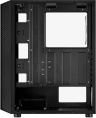Корпус ATX Aerocool Hive-G-BK-v2, Midi-Tower, без БП,  черный [accm-pv27043.11]