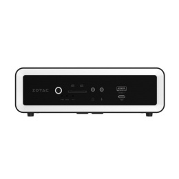 Неттоп ZOTAC ZBOX NANO, SFF, FANLESS, i5-1335U, 2 DDR5 SODIMM, M.2 SSD, 2.5" SATAIII BAY, 2 GLAN, WIFI, BT, USBDRV, DP/HDMI, EU PLUG ZBOX-CI649NANO-BE