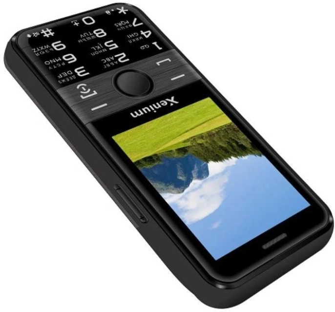 Мобильный телефон Xenium 800 X черный моноблок 2Sim 2.8" 240x320 Spreadtrum ThreadX RTOS 0.3Mpix GSM900/1800 MP3 FM microSD max32Gb