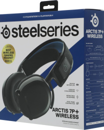 Наушники с микрофоном Steelseries Arctis 7P+ черный мониторные Radio оголовье 61462