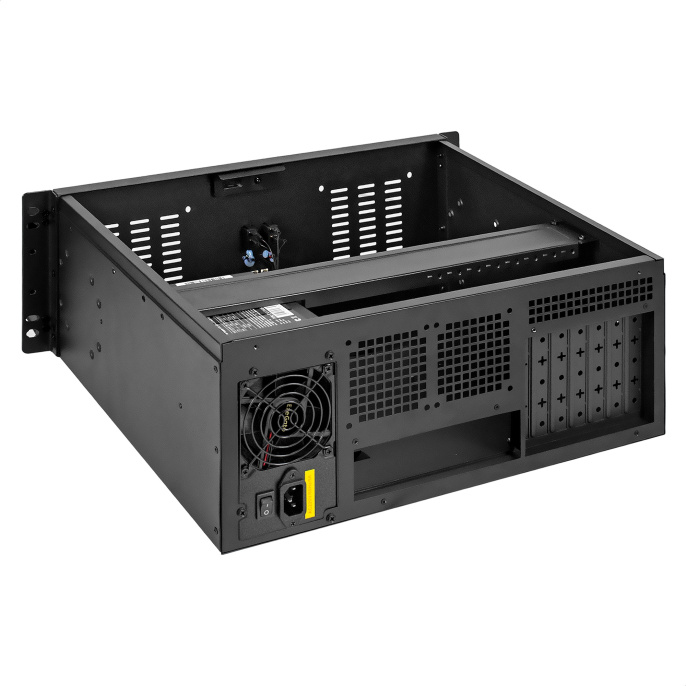 Серверный корпус ExeGate Pro 4U350-02 <RM 19", высота 4U, глубина 350, БП 400ADS, 2*USB> EX295872RUS