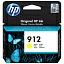 Картридж HP 912 Yellow Original Ink Cartridge