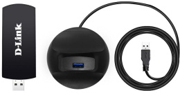 D-Link DWA-192/RU/B1A Беспроводной двухдиапазонный USB 3.0 адаптер AC1900 с поддержкой MU-MIMO