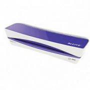 Ламинатор Leitz iLam Home фиолетовый/белый (73660065) A4 (75-100мкм) 30см/мин (2вал.) лам.фото реверсLEITZ