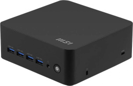 Неттоп MSI Cubi Z 8M-038BRU Ryzen 7 H 255 (3.8) 780M CR без ОС 2x2.5GbitEth WiFi BT 120W черный (936-B03241-038)
