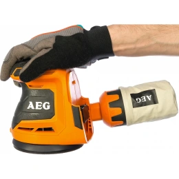 Эксцентриковая шлифмашина AEG BEX18-125-0 4935451086
