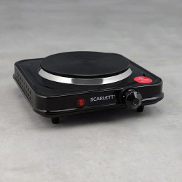 Плита Электрическая Scarlett SC-HP700S31 черный эмаль настольная