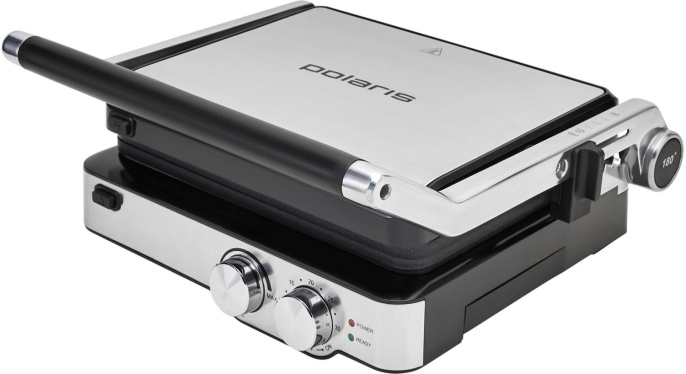 Электрогриль POLARIS PGP 2402,  серебристый