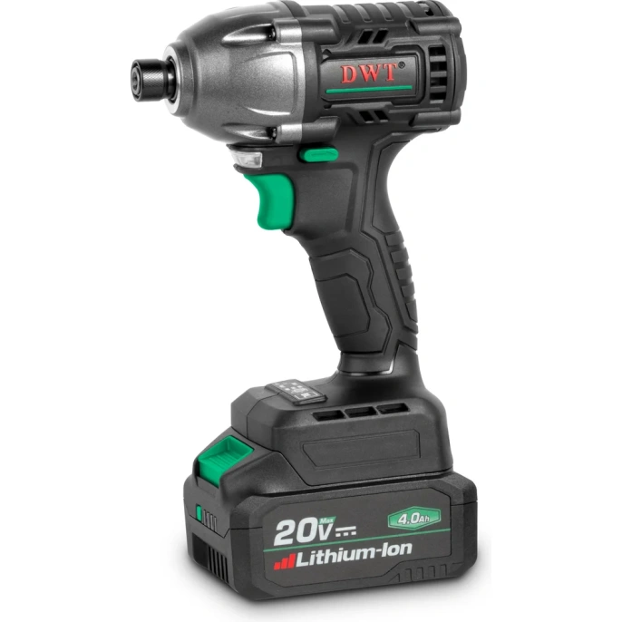 Бесщеточный аккумуляторный ударный винтоверт DWT ASCP-20 DN-4C2 BMC