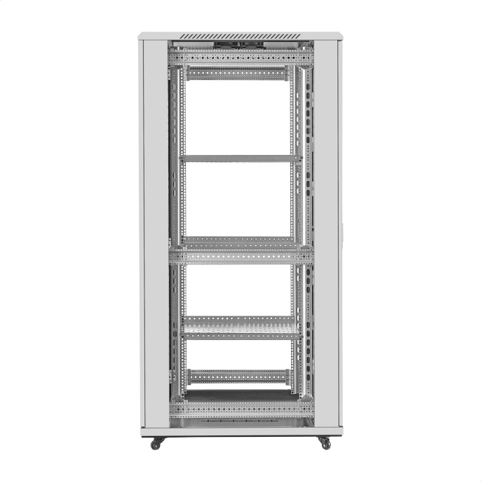 Шкаф телекоммуникационный 19" напольный 42U ExeGate EC-FS-42U.800.1000.V.V.GREY 19”, 42U, (EX300285RUS)