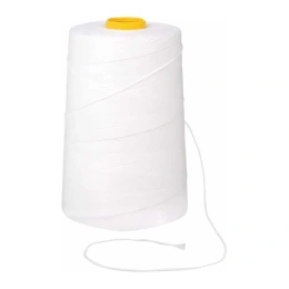Лавсановая нить для прошивки документов BRAUBERG белая, диаметр 2 мм, длина 250 м, ЛШ 640, 604988