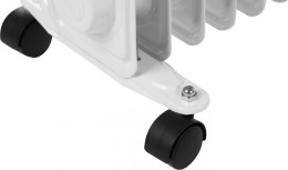 Масляный радиатор CENTEK CT-6206, 2000Вт, 9 секций, 3 режима, белый