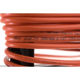 Удлинитель на рамке Gigant б/з ПВС 2х0,75 6A 10м IP 44 INDUSTRY EG PE-007