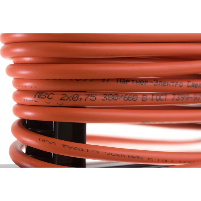 Удлинитель на рамке Gigant б/з ПВС 2х0,75 6A 10м IP 44 INDUSTRY EG PE-007