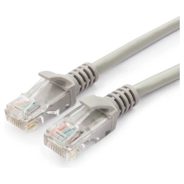 Патч-корд Гарнизон CCA light UTP кат.5e, 3м, литой, многожильный (серый), PC-UTP-5e-3