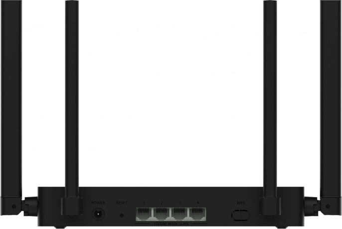 Wi-Fi роутер Huawei WiFi AX3S PSDN-AX30,  Wi-Fi 6,  AX3000,  2.4/5ГГц, 4 WAN/LAN, черный [53030csu]