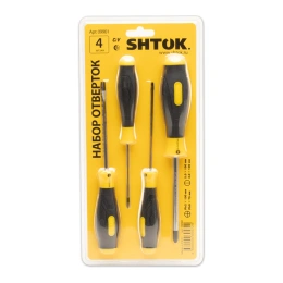 Набор отверток SHTOK 4 шт. блистер 09901