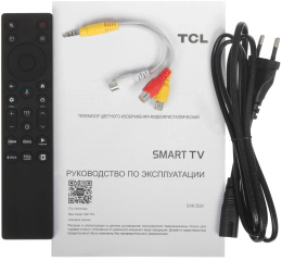 Телевизор QLED TCL 32" 32S5K-RU черный FULL HD 60Hz DVB-T DVB-T2 DVB-C DVB-S DVB-S2 USB WiFi Smart TV (RUS)