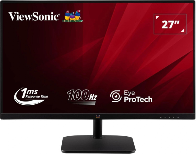 27" Монитор ViewSonic VA2732-H-2,  1920x1080,  IPS,  100Гц,  1хHDMI,  черный