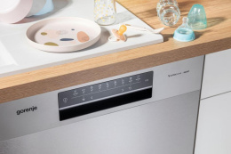 Посудомоечная машина Gorenje GS642E90X ( 2 корзины ),  полноразмерная, напольная, 59.9см, загрузка 13 комплектов, серебристая