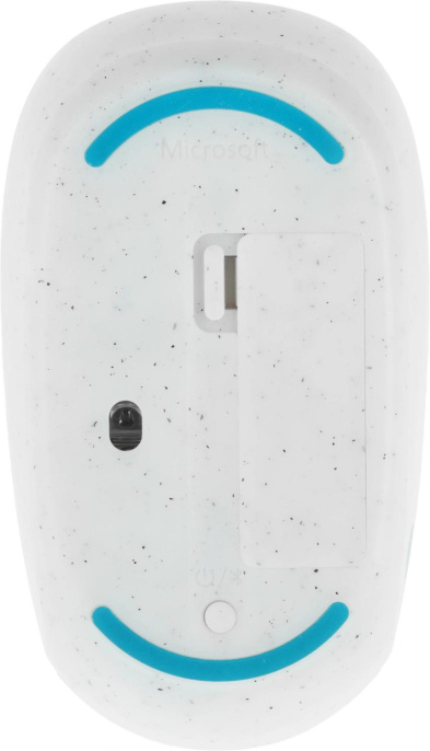 Мышь Microsoft Ocean Plastic Mouse, оптическая, беспроводная, светло-серый [i38-00003]