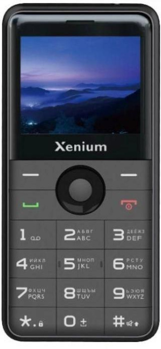 Мобильный телефон Xenium 700 X черный моноблок 2Sim 2.31" 240x320 Nucleus 0.3Mpix GSM900/1800 MP3 FM microSD max32Gb