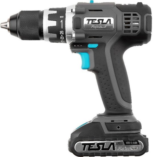 Аккумуляторная дрель-шуруповерт TESLA TCD182DC 621377