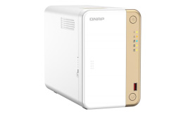Сетевое хранилище NAS Qnap TS-262-4G 2-bay настольный Celeron N4505