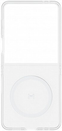 Чехол для смартфона Magssory CPL033 для Samsung Galaxy Z Flip 7 Прозрачный поликарбонат, с магнитами
