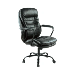 Кресло для руководителя Easy Chair 559 TPU черное, искусственная кожа, металл 716240