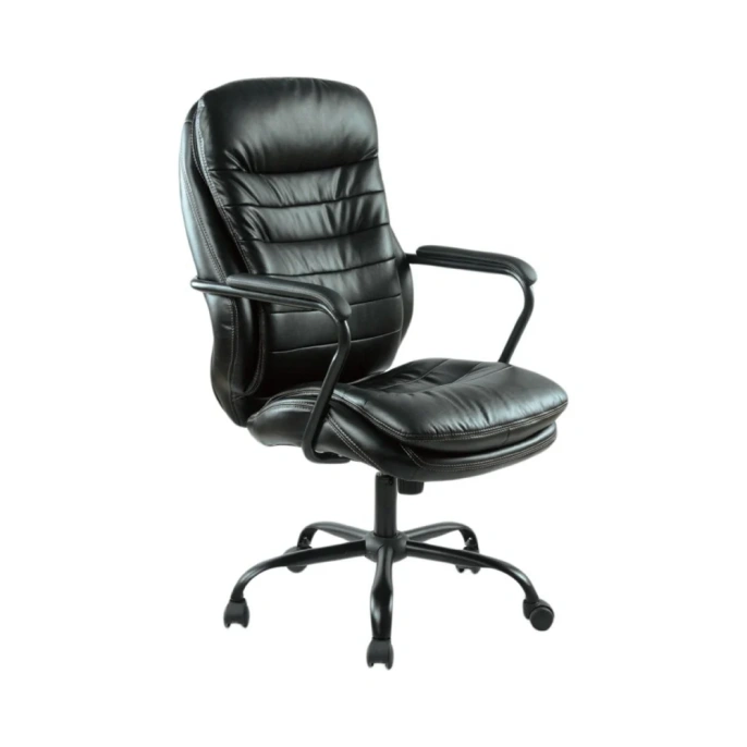 Кресло для руководителя Easy Chair 559 TPU черное, искусственная кожа, металл 716240