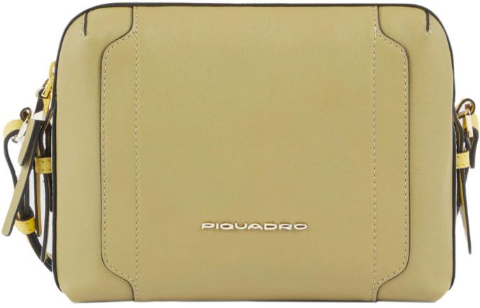 Сумка кросс-боди женская Piquadro Circle BD4870W92/VEGR фисташковая натур.кожа