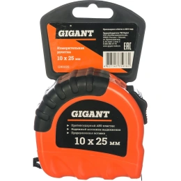 Измерительная рулетка, 10x25мм Gigant GW1025