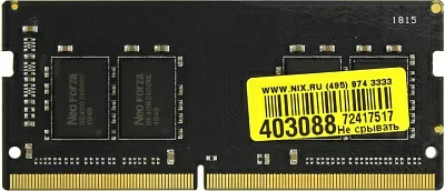 Модуль памяти Neo Forza NMSO440D82-2400EA10 DDR4 SODIMM 4Gb PC4-19200 CL17 (for NoteBook)