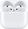 Наушники Apple AirPods 4 MXP63ZA/A (без активного шумоподавления) A3050,A3053,A3058, Bluetooth, вкладыши, белый