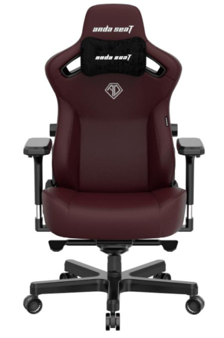 Кресло игровое Anda Seat Kaiser Frontier, цвет бордовый, размер M 90кг , материал ПВХ модель AD12