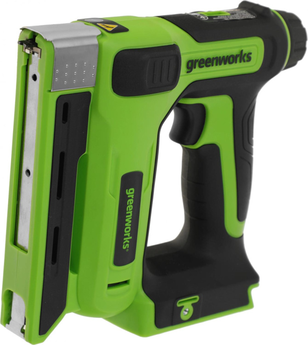 Степлер ручной Greenworks G24CS10 скобы 4/55/90/18GA (3400107)