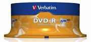 Диск DVD-RW Verbatim 4.7Gb 4x Cake Box (10шт) (43552)VERBATIM