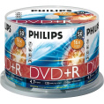 Диск DVD+R Philips 4.7 Gb, 16x, Cake Box 50 DR4S6B50F/97
