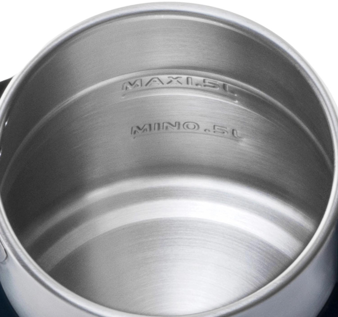 Чайник электрический GALAXY LINE GL 0363, 1.5л, нержавеющая сталь/пластик